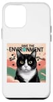 iPhone 12 mini Help Save the Environment: Eat Plastic – A Cute Cat Meme Case