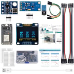 Kit de Station météo ESP8266 capteur de lumière de pression atmosphérique température d'humidité 0.96 affichage pour démarreur Arduino ide IoT Coxolo