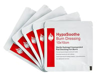 Safety First Aid Group Group HypaSoothe Emergency Burn Dressings 10x10 Sterile - Pack of 5