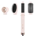 4 in 1 Air Styler, Hair Dryer Brush, Million Ionic Hair Dryer with Hot Air Brush, Auto Hair Curler(40MM), Round Brush for Hair Styling, Drying, Volumizing, and Curling(Pink)