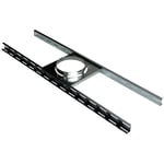 Poujoulat - Support sur plancher ou charpente inox/galva - Pour conduit de diamètre intérieur 180 à 230mm