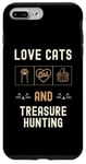 iPhone 7 Plus/8 Plus Cat Lover Cats And Treasure Hunting Metal-Detecting Kittens Case