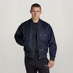 Deck Bomber Jacket - Dark blue - Men