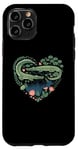 iPhone 11 Pro Cute Alligator Heart Crocodile Gator for Kids Case