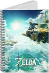 The Legend of Zelda Tears of The Kingdom Hyrule Skies Lenticular A5 Notebook