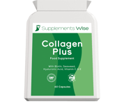 Collagen Complex 60 Capsules For Skin Health - Hyaluronic Acid, Biotin, Iodine