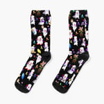 Chaussettes Taille Unique Final Fantasy Moogles Nouveauté Fantaisie Motif Fou Équipage Décontracté Pour Hommes Femmes