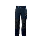 Helly Hansen - Pantalon de Travail Oxford 4X coloris bleu marine taille C56/XL