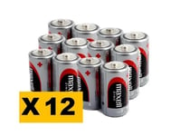 MAXELL PILES R20 D | LOT DE 12