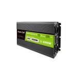 Green Cell Inverter med LCD-display för bil 24V till 230V, 3000W/6000W Ren sinus