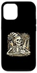 iPhone 13 Pro Happy New Year 2025 Skeleton Celebration Case