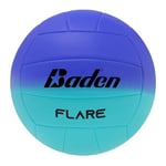 Baden Flare Ballon de Beach-Volley pour Enfants et Adultes, imperméable et Durable, Sensation Douce pour Jouer à la Plage, à la Piscine, aux Loisirs, à la Plage pour l'intérieur et l'extérieur