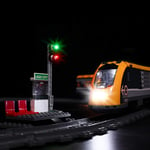 VenGo LED Lighting Kit, Decoration Light for Passenger Train Building Model, Compatible with Lego 60197 (LED Included Only, No Lego Kit)