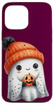 Coque pour iPhone 13 Pro Max Ghost Halloween Spooky Boo Automne Halloween Fantôme mignon