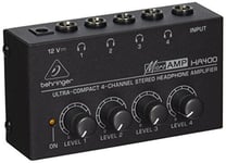 Behringer HA400 Microamp 4 Channel Stereo Headphone Amplifier