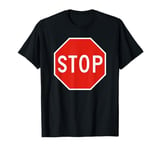 STOP SIGN ROAD TRAFFIC HIGHWAY SIGNAL LIGHT RULES T-Shirt