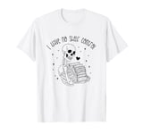 I Have No Shelf Control Skeleton Book Reader T-Shirt