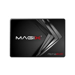 Magix SSD 120Go Alpha EVO, Vitesses de lecture/écriture allant jusqu'à 500/490 Mo/s, SATA III 2,5" 3D NAND MLC/TLC Interne