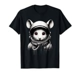 Lost in Space Astronaut Mice Graphic Tee T-Shirt