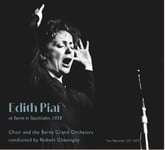 Piaf Edith: Live at Berns in Stockholm 1958 (CD)