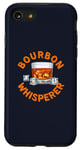 Coque pour iPhone SE (2020) / 7 / 8 Costume humoristique Bourbon Whisperer pour amateurs de whisky