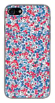 Coque en silicone imprimée compatible Apple iPhone 8 Liberty Wiltshire Bleu