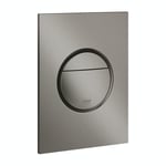 Grohe Spolknapp Nova Cosmopolitan S väggplatta borstad hard graphite 37601AL0