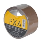 Pakketape brun 50mm x 66m - FXA