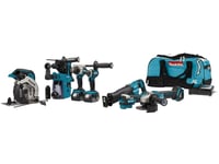 Makita Dlx7020tx1, 500 Rpm, 2100 Rpm, 8500 Rpm, Kompakt Sag, 16,5 Cm, Batteri