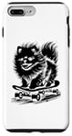 Coque pour iPhone 7 Plus/8 Plus Poméranien Skateboarder Poméraniens Pom Dog