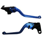 ACCOSSATO Paire de leviers bleus pour Yamaha Fz6 R de 2009 à 2017 (CC 600)