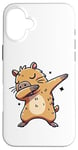 iPhone 16 Plus Dab Dabbing Capybara funny Capybara Animal lover Case