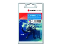 AgfaPhoto - Färg (cyan, magenta, gul) - kompatibel - återanvänd - bläckpatron (alternativ för: HP 62, HP C2P06AE) - för HP ENVY 55XX, 56XX, 76XX Officejet 200, 250, 57XX, 8040