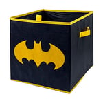 HOX Kids Batman Collapsible Storage Boxes with Handles Durability & high-quality Fabric Foldable Storage Cubes Compatible Ikea Kallax Furniture Perfect For Organising Kids Room & Playroom