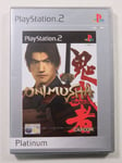 ONIMUSHA WARLORDS SONY PLAYSTATION 2 (PS2 PLATINUM) PAL-EURO (NEUF - BRAND NEW)