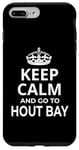 Coque pour iPhone 7 Plus/8 Plus Hout Bay Souvenirs / Inscription « Keep Calm And Go To Hout Bay ! »
