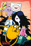 Adventure Time – Collage – Abenteuerzeit mit Finn und Jake Poster Plakat Druck – Grösse 61 x 91,5 cm