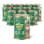 by Amazon Lot de 12 boîtes de Nourriture Humide pour Chat - Poulet pâté