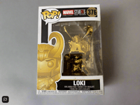 Funko Pop Marvel MS 10 Loki Gold Chrome 3.75 inch Action Figure - 376