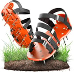 GRÜNTEK Lawn Aerator Shoes - Unisize Spiked Sandals for Fast, Easy, and Healthy Garden Aeration