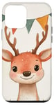 Coque pour iPhone 12 mini Oktoberfest Mignon cerf mignon animal bois animal animal