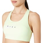 Nike DC5551-701 W NK Swoosh Pack GRX Bra Sports Bra Womens Barely Volt/Barely Volt/(White) S