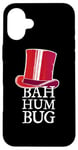 Coque pour iPhone 16 Plus "Bah Humbug" est Humour de Scrooge Un Blague Anti Noël Drôle