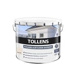 Tollens - Peinture Façade Acrylique - Pour Murs Extérieurs, Murets, Abris de Jardin - Mat - Ton Pierre - 10L = 70m2 3T28871