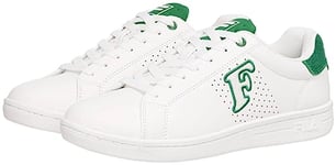 FILA Femme Crosscourt 2 Nt Patch WMN Basket, White Verdant Green, 40 EU