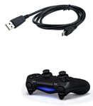 XBOX ONE Charging Cable Black GamePad Controller Charger Lead Micro USB xbox 2m