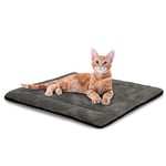 K&H Pet Products Tapis Thermique Auto-Chauffant pour Chien et Chat Gris/Noir 53,3 cm x 43,18 cm