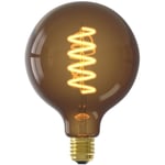 Ampoule LED E27 - CALEX - G125 GLOBE - Filament droit - 4 W - 120 lm - 1800 K...