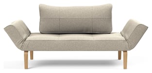 Innovation Living Zeal Bow Daybed, Beige Bouclé