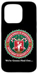 iPhone 15 Pro Christmas Yuletide Holiday Bureau of Investigation Deer Seal Case